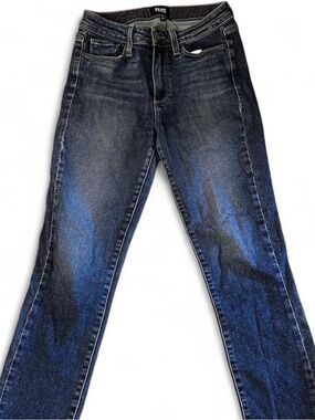 PAIGE Women’s Dark Blue Straight Jeans